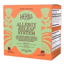 Urter, Etc. Allergy ReLeaf System - Sæsonforstyrrelser supplement - Giver support til nysen & Itchy Eyes - Understøtter Sinus funktion - 30 Softgels (30 Servere)