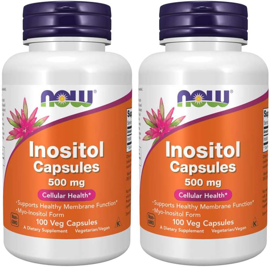 Inositol 500 mg 100 kapsler (pakning med 2 stk.)