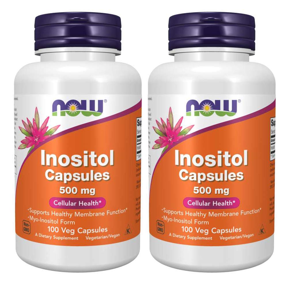 Inositol 500 mg 100 kapsler (pakning med 2 stk.)
