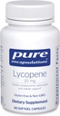 Ren indkapsling Lycopene 20 mg 2 gange 125; Kosttilskud til cellular og makulær støtte 125; 60 Softgel kapsler