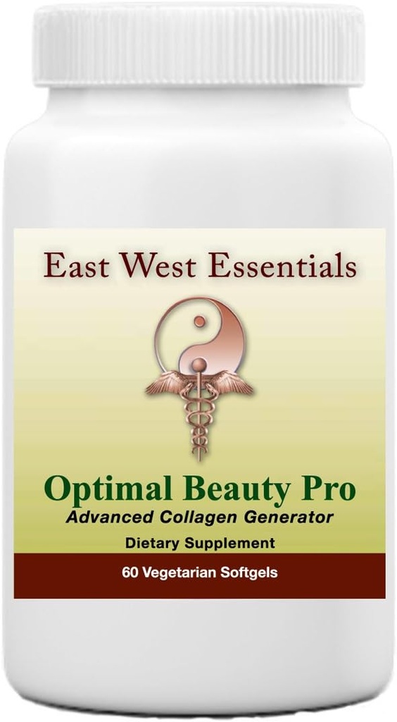 Optimal skønhed Pro - Kosttilskud fra East West Essentials - Promotes Thicker, Healthier Hår - Hjælper Build Collagen - Reducerer fine linjer & Wrinkles