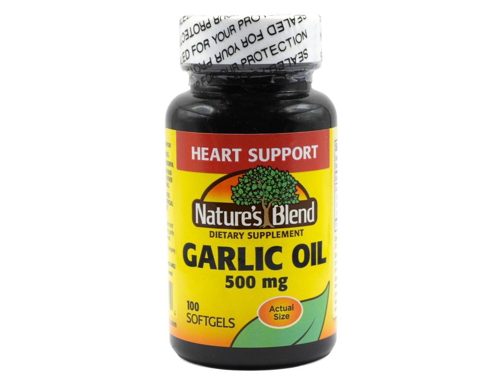 Naturens Blend Hvidløgsolie 500 mg 100 Softgels