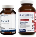 Metagenics Bundle - Thyrosol & Magnesium Glycinat - 90 Antal Thyrosol til Thyroid Sundhed - 120 tabletter Magnesium Glycinat til understøttelse af nervesystemet
