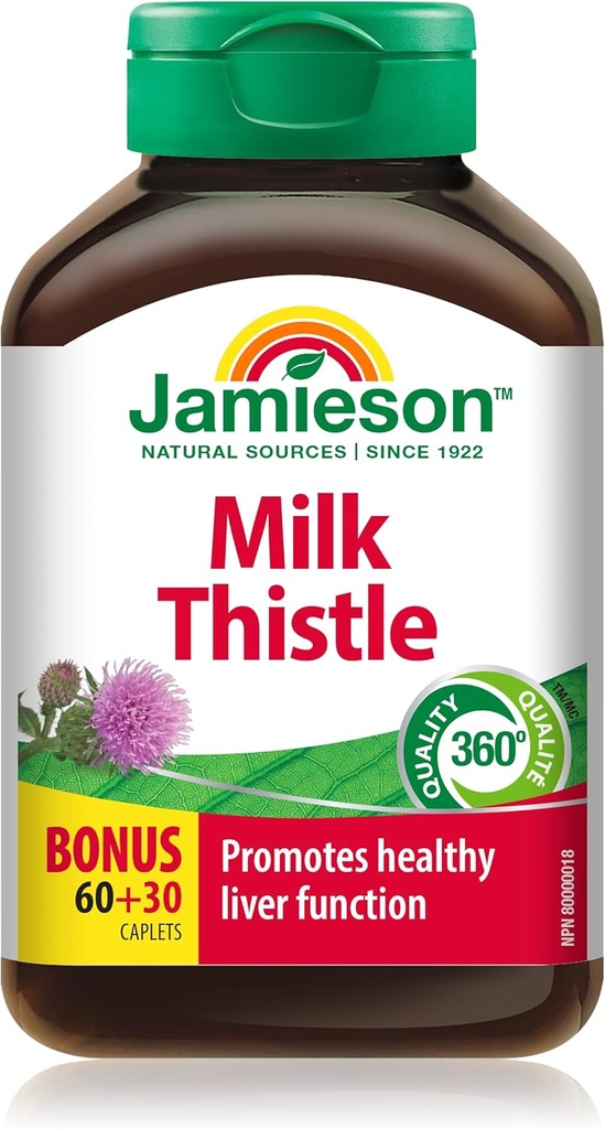 Jamieson Milk Thistle Bonus for Lever