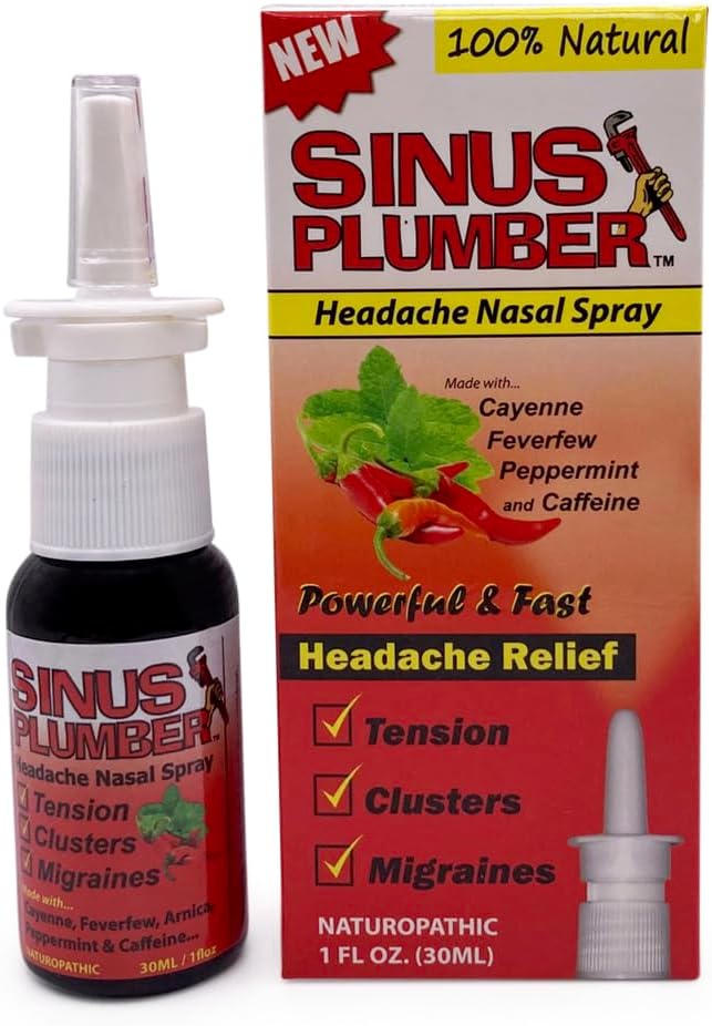 Sinus blikkenslager Hovedpine Nasal Spray - Hovedpine Formel