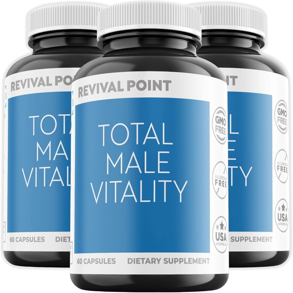 Avanceret muskeltræning supplement for mænd med RipFactor, Zink picolinate, Vitamin D3 & Folate- Muscle Accelerator, nitrogenoxid supplement, Natural Energy Supplement & Muscle Builder - 180 Tæl