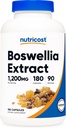 Nutricost Boswellia Extract Kapsler (1.200 MG) (180 CAPS) - Gluten Free, Non- GMO, Vegan, 90 Servere