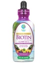 Maksimal styrke Flydende biotin dråber w / 12,500 MCG - Bedste Vitaminer for hurtig hårvækst, Reduceret hårtab, sund hud & stærke negle -5X mere potent end søjler - Max Absorption, Vegan- 4oz, 30 Serv