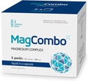 MagCombo - Koncentreret Pure Magnesium, Special Oil Formel for maksimal Absorption, beriget med Vitamin В2, В6, В12 og Þ, kun 1 Capsule Daily.