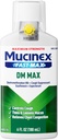 Mucinex DM Max Liquid Hough & Cold Medicine for Voksne, Cold and Flue Medicine for Excess Mucus Relief, Guaifenesin & Dextromethorphan Expectorant & Decongestant for Voksne, Dr. Recommended, 6.0 Fl Oz