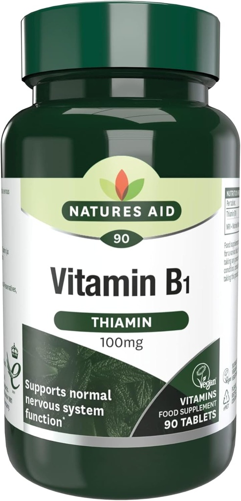 Vitamin B1 100mg 90 tabletter