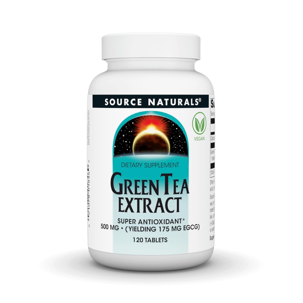Kilde Naturals Green Tea Extract 500 mg Super Antioxidant - 120 tabletter