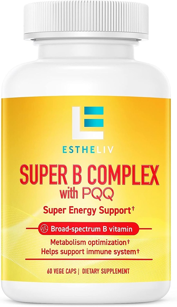 ESTHELIV ® Super B Complex med PQQ - 60 VegeCaps