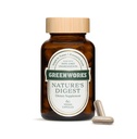 Greenworks Nature 's Digest Probiotics with Organic Digestive Enzymes, Prebiotics & Fiber - 10 Millioner CFU, 3 Stammer - Gut Health Supplement, 60 Kapsler