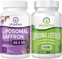 Liposomal Saffron Kosttilskud 88, 5 mg med Luteolin 500 mg