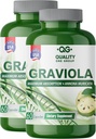 GRAVIOLA MAX - Graviola Extract Supplement - Soursop (Annona muricata) -Immune System Booster & Antioxidants in Each Capsule of Pure Graviola (2 Units)