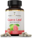 Florida Herbal Pharmacy, Guava Leaf Extract Supplement Capsules 10:1 (120 Capsules) 500 mg per Capsule, 1000 mg Serving