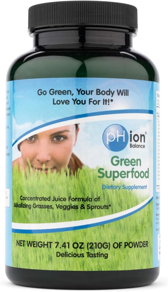 Philon Balance, Green Superfood Powder, 210- Gram