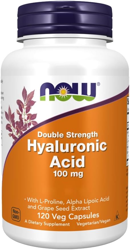 NU Hyaluronsyre 100 mg, 120 Veg kapsler