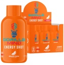 Gorilla Mode Energy Shots (6-Pack) - Energy Shots for Enhanced Focus & Energy, Sugar- Free, Fast- Actioning, Potent Formel med vitaminer & naturlige ekstrakter (Orange Rush)