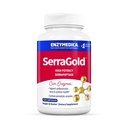 Enzymedica, SerraGold, understøtter inddrivelse, immunforsvar og cardiovaskulære system, Natural Supplement, 120 Greve (FFP)