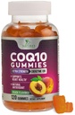 CoQ10 Gummies 100mg - 3X Styrke, Høj Absorption, Antioxidant Supplement for Heart Health Support & Energy Production, Ultra Coenzym Q10 Vitaminer, Coq 10 Kosttilskud, Non- GMO - 120 CoQ10 Gummies