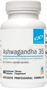 XYMOGEN Ashwagandha 35 - Patenteret, Renset Ashwagandha Root + Leaf Extract (35% Hutanolide Glycosider) - Understøtter sund stress reaktion, afspænding og kvalitet nattetid hvile (60 kapsler)