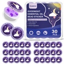 TEAWOO Kids Sleep Patches, Goodnight Sleep Oil Bead Sleeping Aid Patches (30 PCS, Serving Up to 120 Nights), Upgraded Sweet Dream Formula with 100% Natural Plant Ingredients