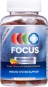 Focus Multivitamin Gummies Measures 124; Aromatiseret Vitamin Supplement Measurement 124; Boost Energy Levels Measurement 124; Support total Health Measurement; Daily Dietary Vitamin Measurement 124; 90 Ct, 45 Day Supply