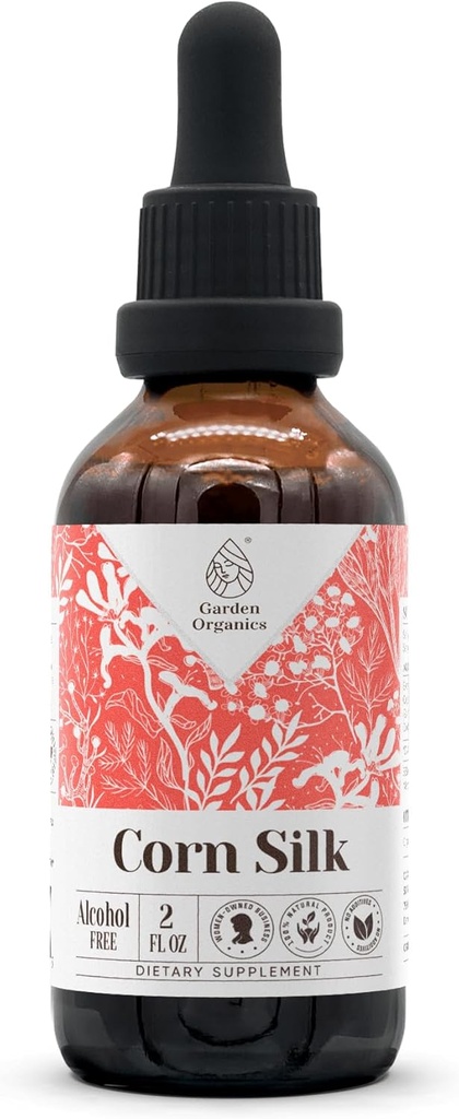 Corn Silk Alkohol- Free Natural Herbal Tinktur, Immunsystemet Support Drops, flydende ekstrakt fremstillet af Corn Silk (Zea mays) 2 fl oz