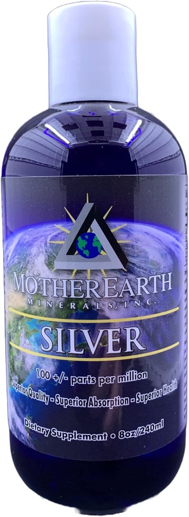 Moder Jord Minerals - Sølv - 8 Ounce 96 Serveringer