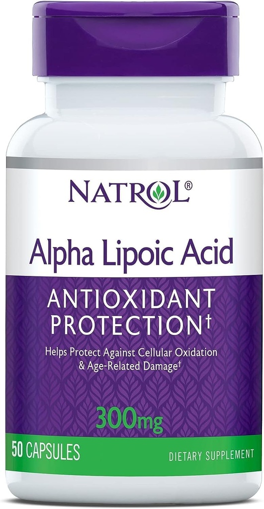 Natrol Alpha Lipoic Acid 300 Milligram - 50 Caps (Pakninger af 3)