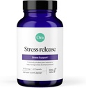 Ora Organic - Stress Relief Supplement - Understøtter Mood & Mental Focus - Føl rolig & afslappet - Sensoril Ashwagandha, Saffron, Ginseng, L- Theanine, Lemon Balm - 60 kapsler