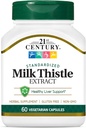 21. århundrede Vitaminer Thistle Extract Veg Kapsler, 60 Greve (21338)