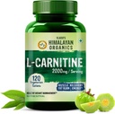 Himalayan Organics L- Carnitin L- Tartrate med Green Tea Extract 2000 Mg - 124; Sund vægthåndtering124; Understøtter Muscle Recovery, Boost Energy, Endurance og Fat Burn -120 Vegetariske tabletter