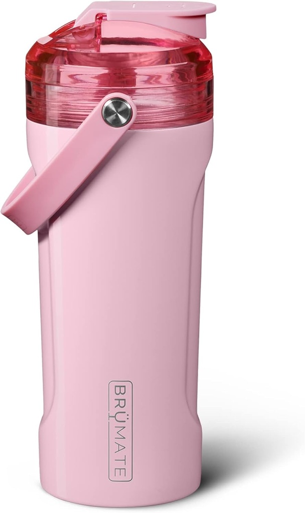 BrüMate MultiShaker Blender Shaker Bottle 124; 100% Bladsikkert Isoleret rustfrit stål