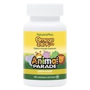 Natures Plus Animal Parade Omega 3 / 6 / 9 Junior, Lemon Flavor - 90 Softgels - fremmer børns immunforsvar, hud, øje & nervesystem sundhed - non-GMO, Gluten Free - 45 Serveringer