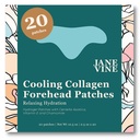 Forhead Wrinkle Patches - Anti Wrinkle Patches - Køling Collagen Hydration - Rynker Behandling - Forhead Collagen Patches med Centella Asiatica, E-vitamin & hyaluronsyre - 20 stk