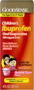 GoodSense Children 's Ibuprofen Oral Suspension, 100 mg pr. 5 ml, Pain Reliever & Feber Reducer, Bubble Gum Flavor