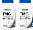 Nutricost TMG 750mg, 120 kapsler (2 flasker)