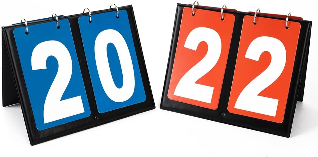 Bærbar tabel Top resultattavle Flipper, Multi Sports Score Flip resultattavle Score Keeper