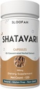 Shatavari Capsules 500mg | Concentrated 10:1 Extract | Asparagus racemosus Root Herbal Supplement | Non-GMO, Gluten-Free, Traditional Herbal Formula (120 Count (Pack of 1))