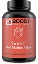 BoostCelons Red Marine Algae Gigartina 90 Veganske kapsler Ingen Stearates, Ingen Silica immunforsvar, Non- GMO, Mineral & Calcium Kilde - 3 måneders forsyning