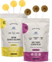 MommaBear Organic All Natural Motion Sygdom og Hals Relief Lollipops Get Well Soon Pack 124; Throat Linding & Kvalme Calming Honey Lollipops for voksne, Gravide Kvinder & Børn 3 + Budd124; Pack af 2 Bundle