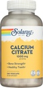 Solaray Calcium Citrate, 240 Caps, 0.75 Bottle