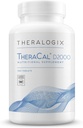 Theralogix TheraCal D2000 - Bone Health Support Supplement med calcium, Magnesium, D3- vitamin, vitamin K2 & Bor * - 90-Day Supply - NSF Certified - 360 tabletter