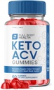 Full Body Health Keto ACV Gummies for Advanced Weight Loss Support Max Strength Formula for Full-Body Energy (60 Gummies)