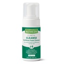 Medline Remedy Clinical No-Rinse Foam Cleanser, Vanilla Scent (4 fl oz) - Hydrating Shampoo and Body Wash for Sensitive Skin, Paraben and Sulfate Free, For Face, Hair, and All Ages