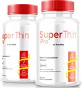 (2 Pack) SuperThin Pro piller, Super Thin Pro Vægttab & Balanceret Nutrition, Official Keto Formel, Naturligt supplement til at omdanne din krop og samlede sundhed, SuperThin Pro anmeldelse (120 kapsler)