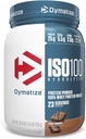 Dymatize ISO 100 Whey Protein Powder with 25g of Hydrolyzed, Fudge Brownie 1.6 Pound 25.6 Ounce